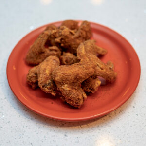 Fried Chicken Wings (4 Pc) w/ Fries